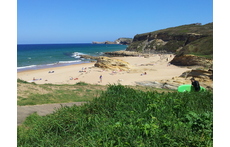 This beach is 3 minutes from home by car