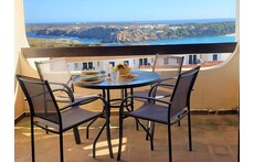 Wonderful views over the beach and bay all day, and the balcony is a perfect place to soak up the stunning panoramic views