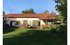 Our home from the garden side