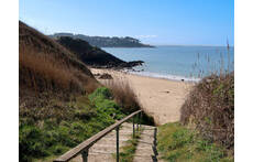 Our nearest and favourite beach, Beg leguer