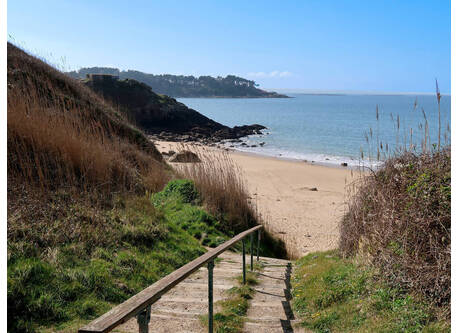 Our nearest and favourite beach, Beg leguer
