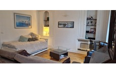 Living room with 2 single beds and sofa bed