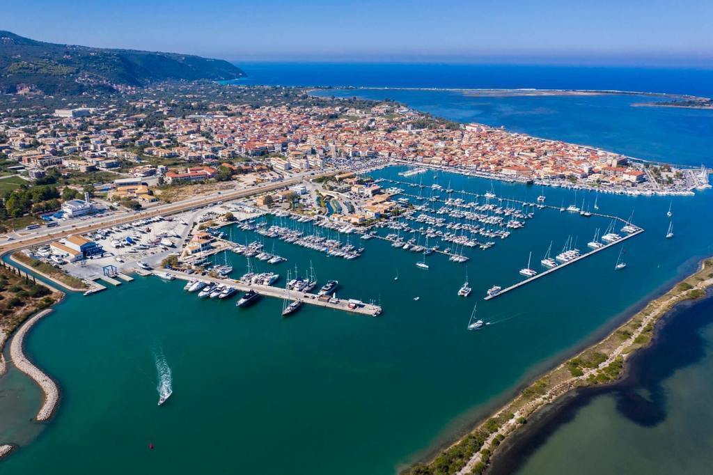 LEUKAS Harbour -view from House