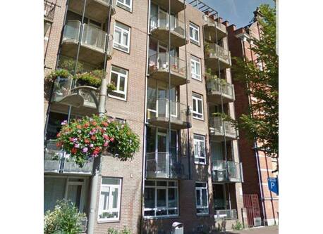 the apartment building