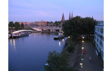 View from our balcony 