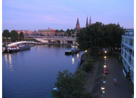 View from our balcony 