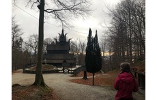 Fantoft stave church - 100 m from our house