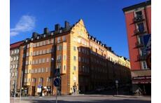 Our house in central Stockholm.