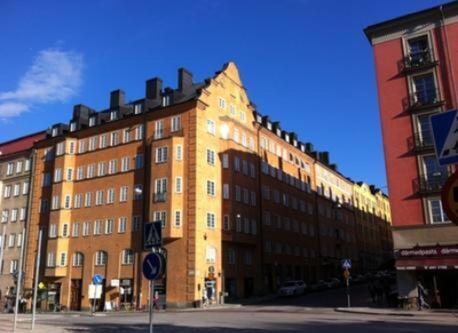 Our house in central Stockholm.