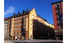 Our house in central Stockholm.