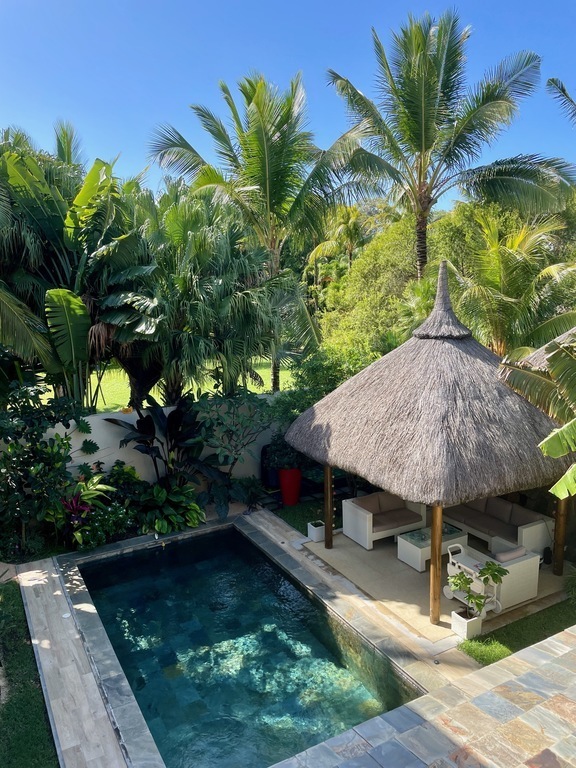 View on Pool from terrace first floor