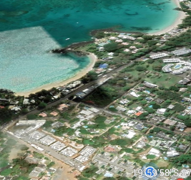 Satellite View Location of the villa