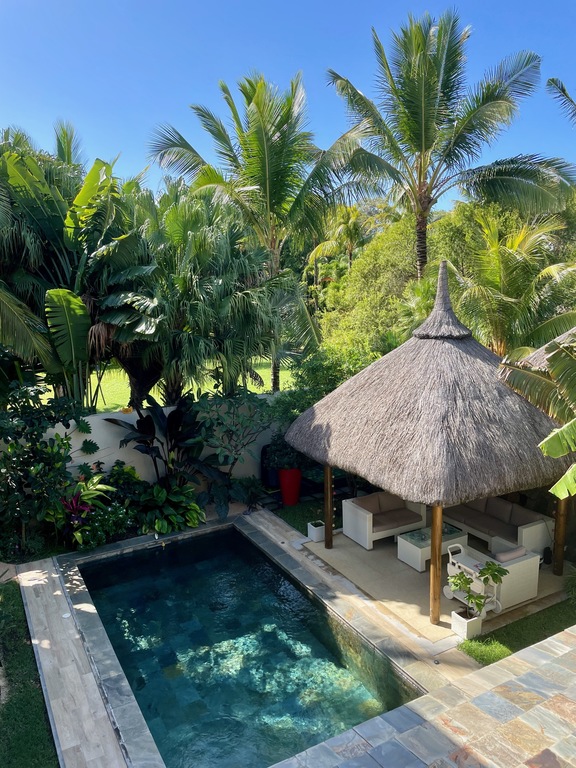 View on Pool from terrace first floor