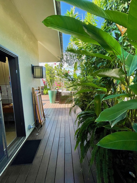 Acces to terrace first floor from Bedroom 2 first floor