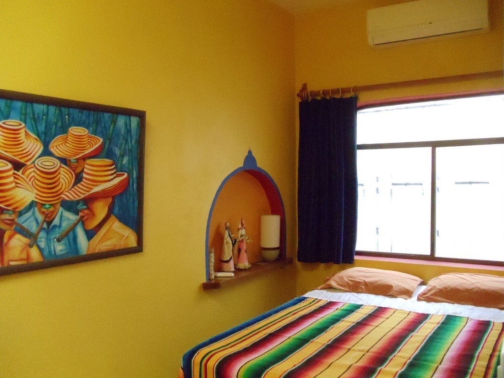 Queen guest room. Individual air bed if required.