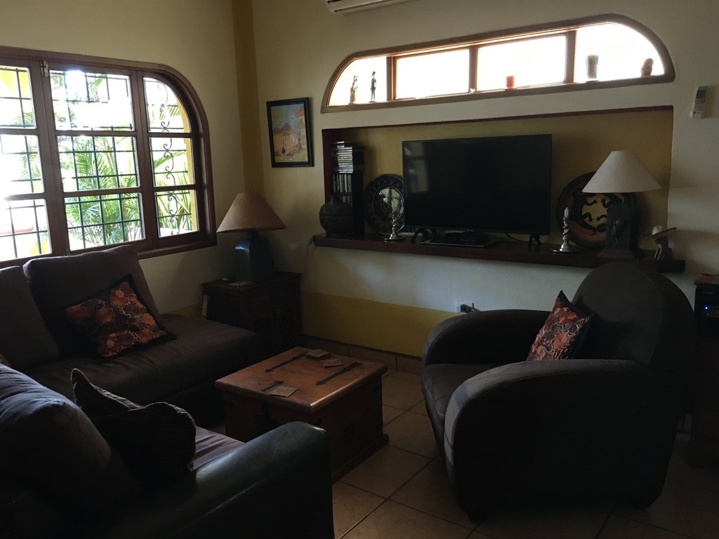 Comfy living area with AC