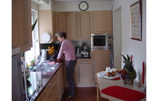 Willemien in the kitchen