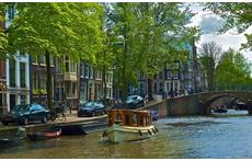 downtown Amsterdam