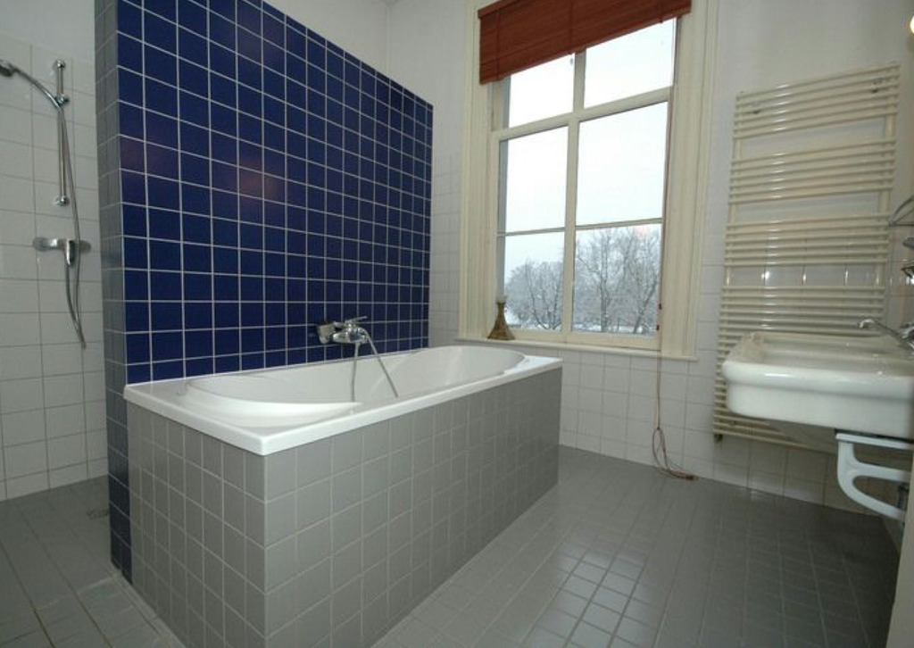 One of the bathrooms. 