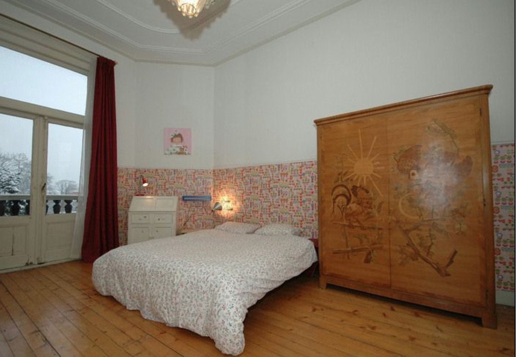 One of the sleeping rooms.