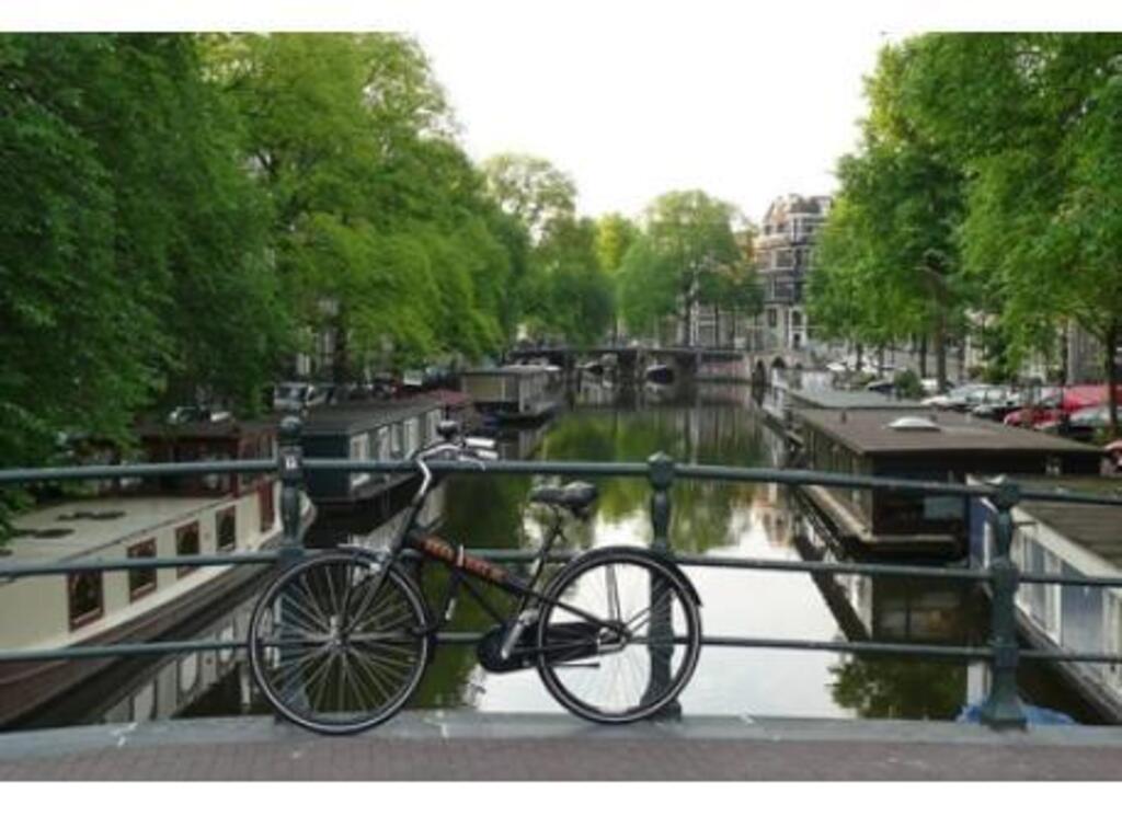 canal with house boats