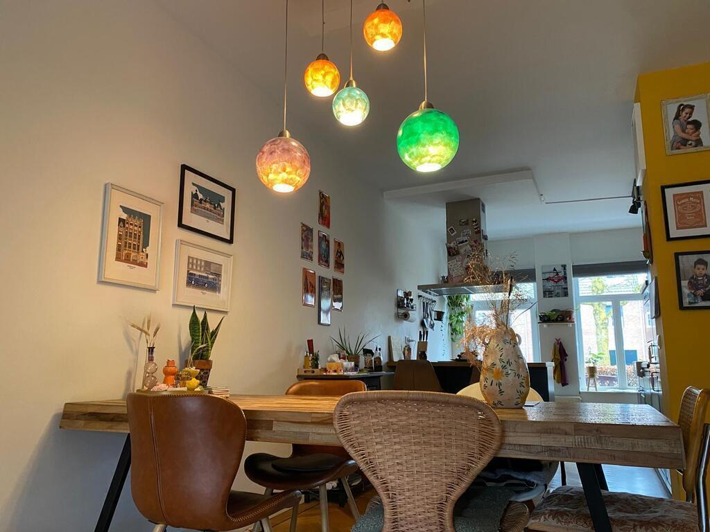 Dining part of the livingroom.