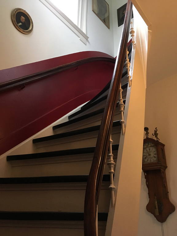 Stairs to the third floor (steep!)