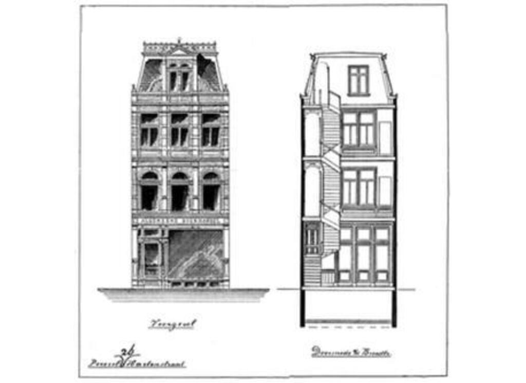 Architect's drawing (1887)