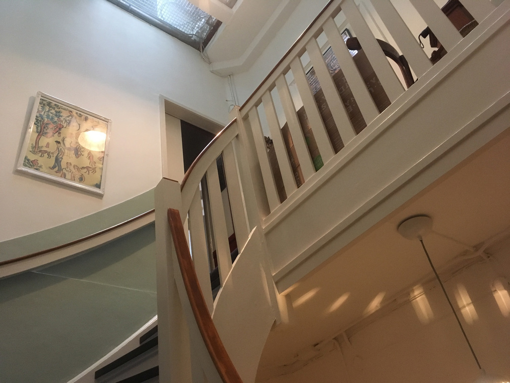 Stairs to the second floor