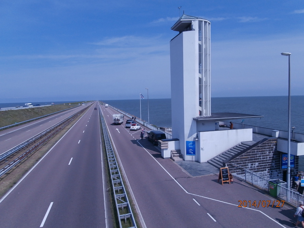 Monument at the  Afsluitdijk 
(Noord-Holland <->Friesland)