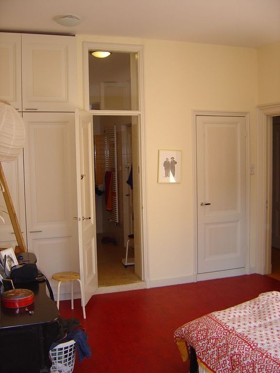 master bedroom and entrance bathroom