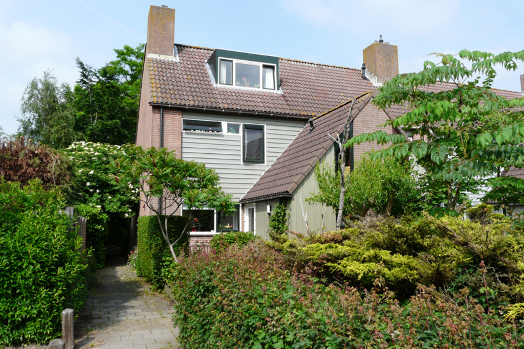 Our house in summer.