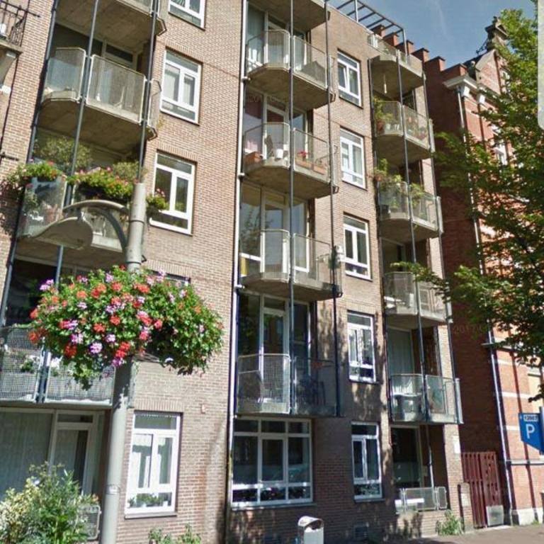 the apartment building