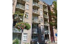 the apartment building