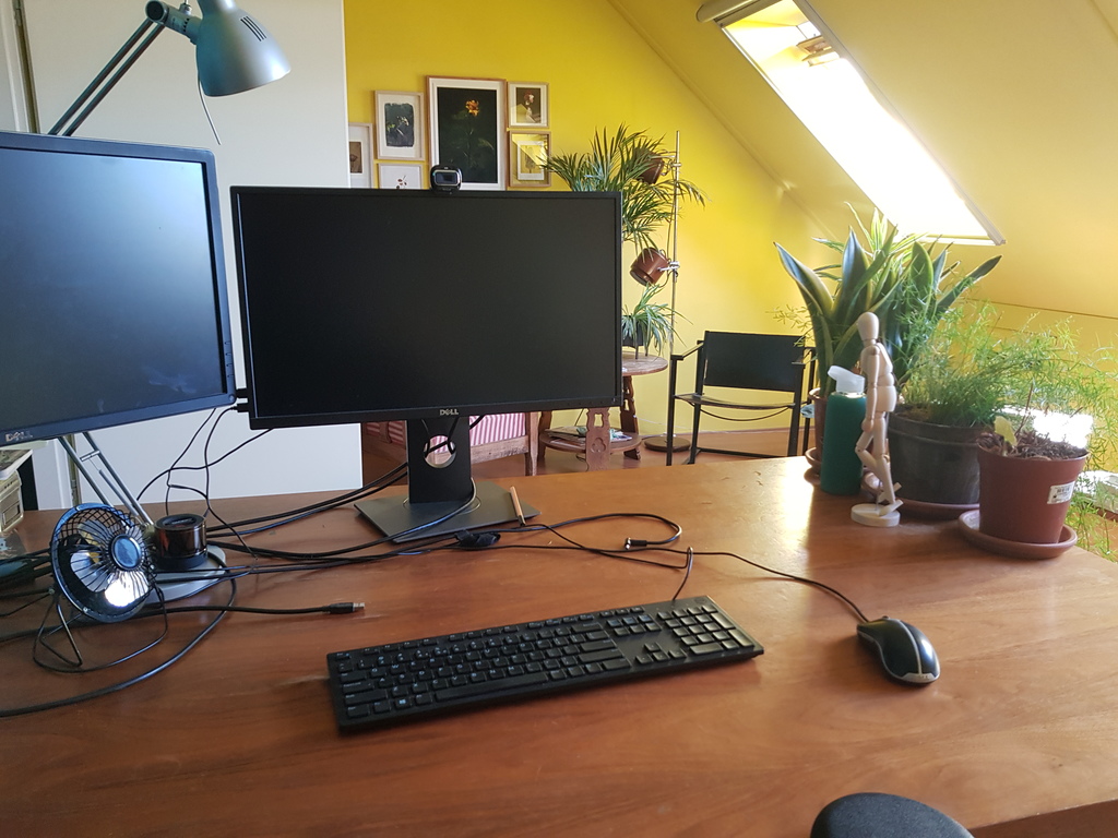 Study 2nd floor, workspace