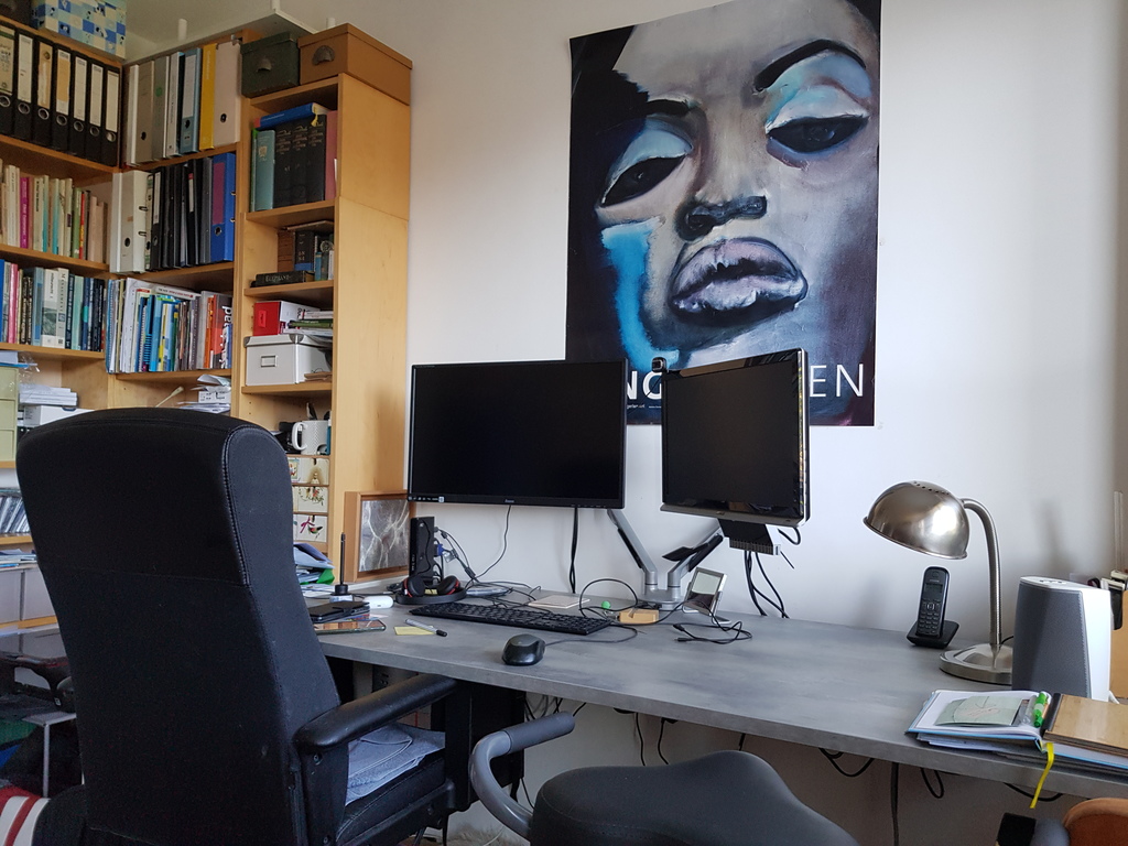 Study 1st floor, workspace