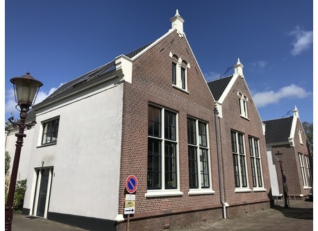 our house used to be a school in the 19th century. We completely renovated it.