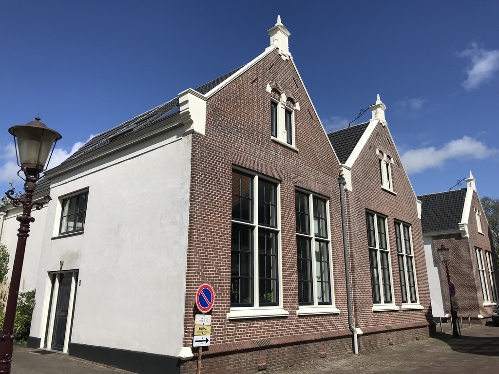 our house used to be a school in the 19th century. We completely renovated it.