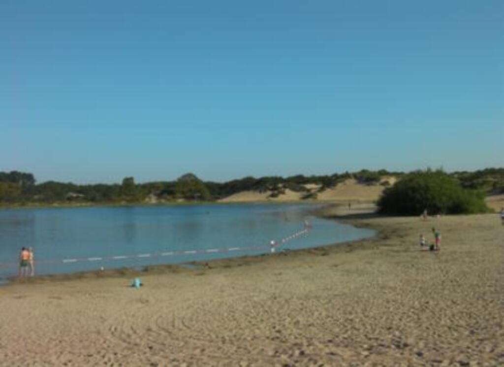 one of the dune lakes, safe for children