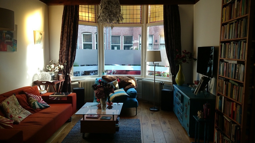 living room in the front of the house