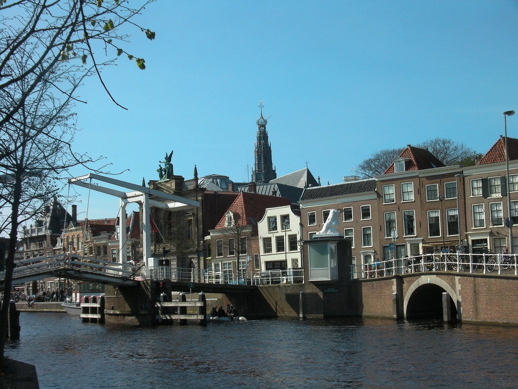 River Spaarne in Haarlem