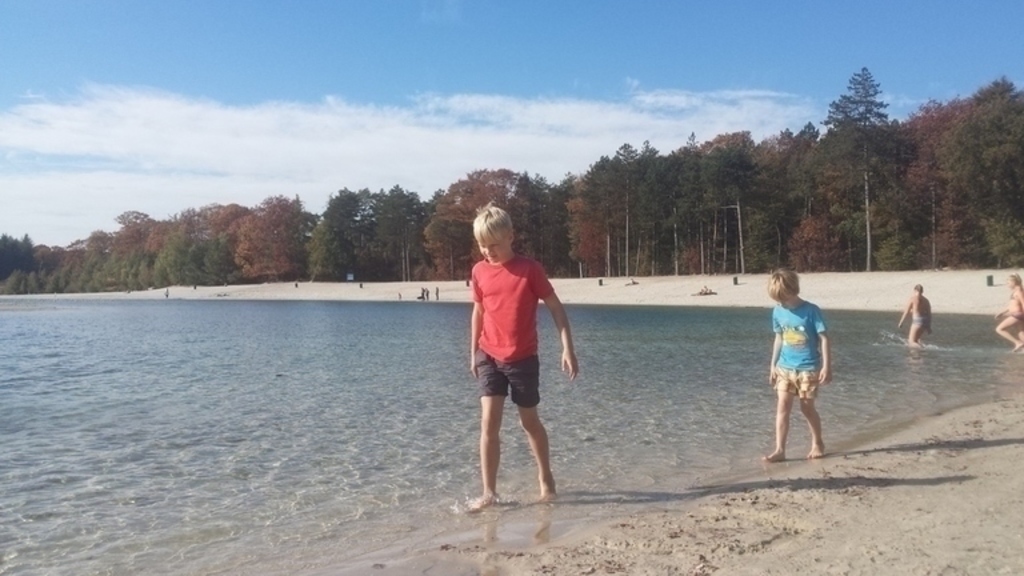 Arend and Siebren at t' Gasselterveld (10 minutes by bike)