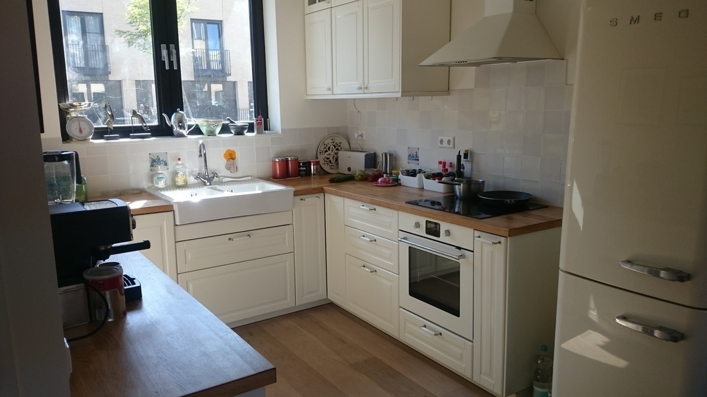 The open kitchen