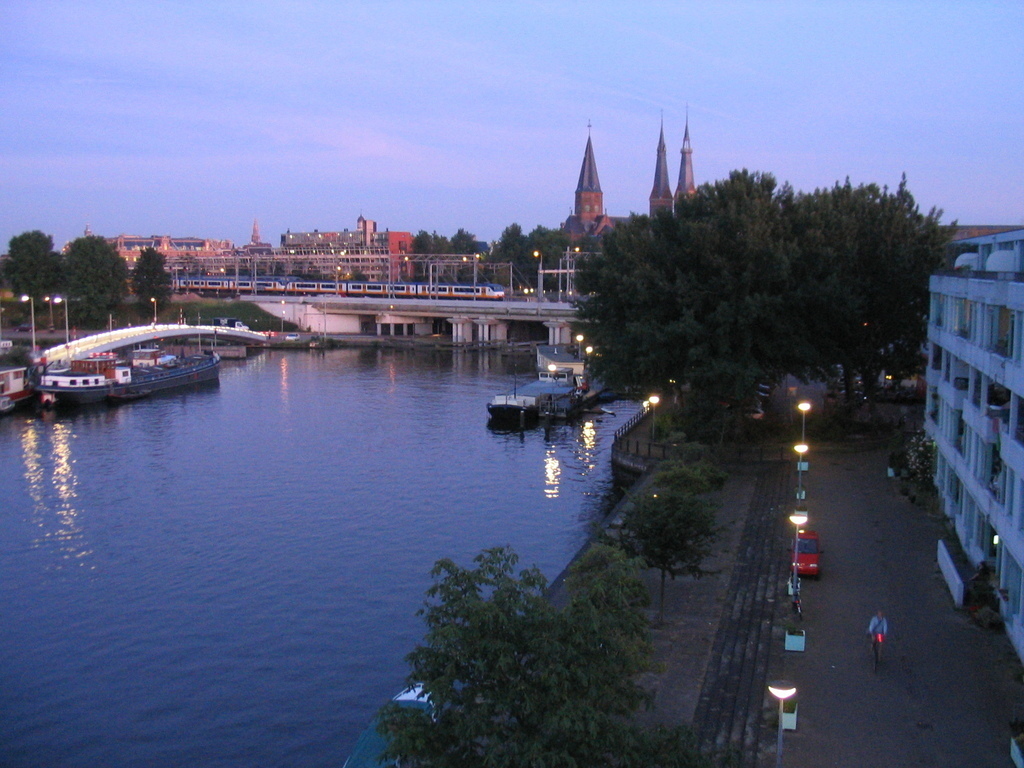 View from our balcony 