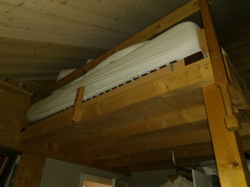 Bedroom with highsleeper