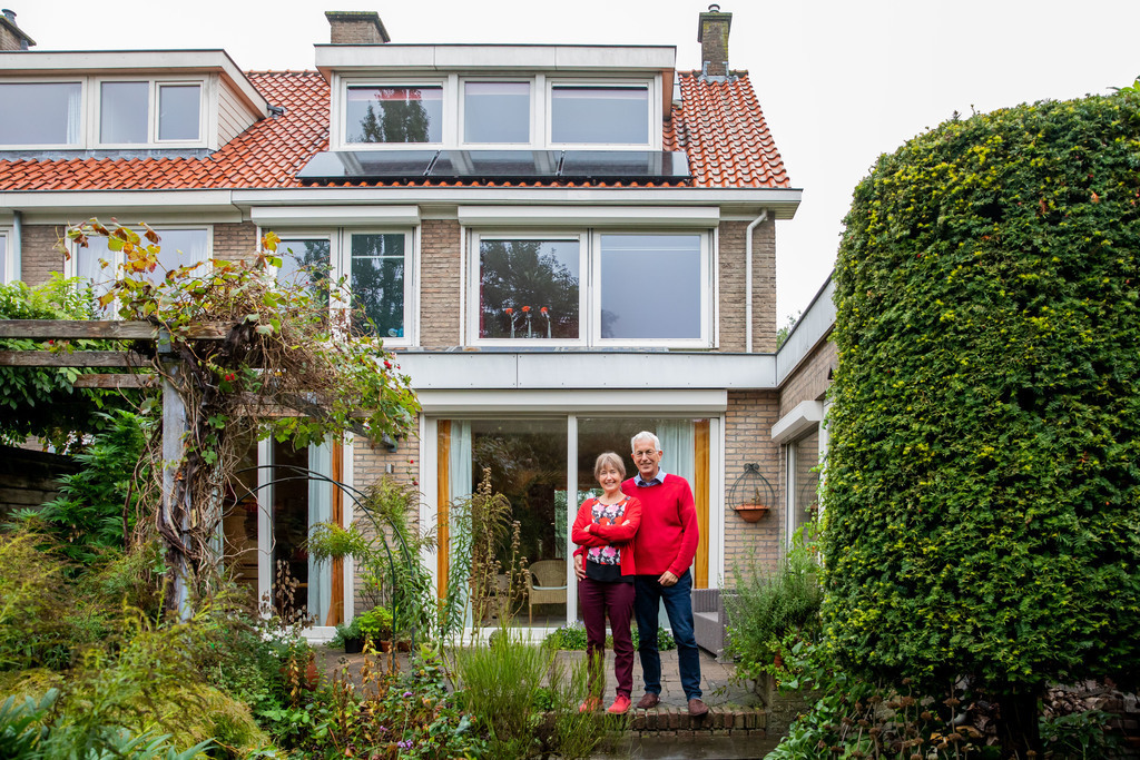 Backside of our house in autumn (photo by Lize Kraan fotografie)