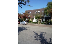 Our house is  comfortable. We have quiet neighbours.