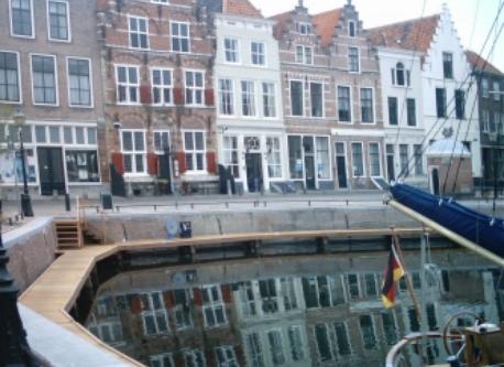 houses at the harbour. it is only for pleasure boots