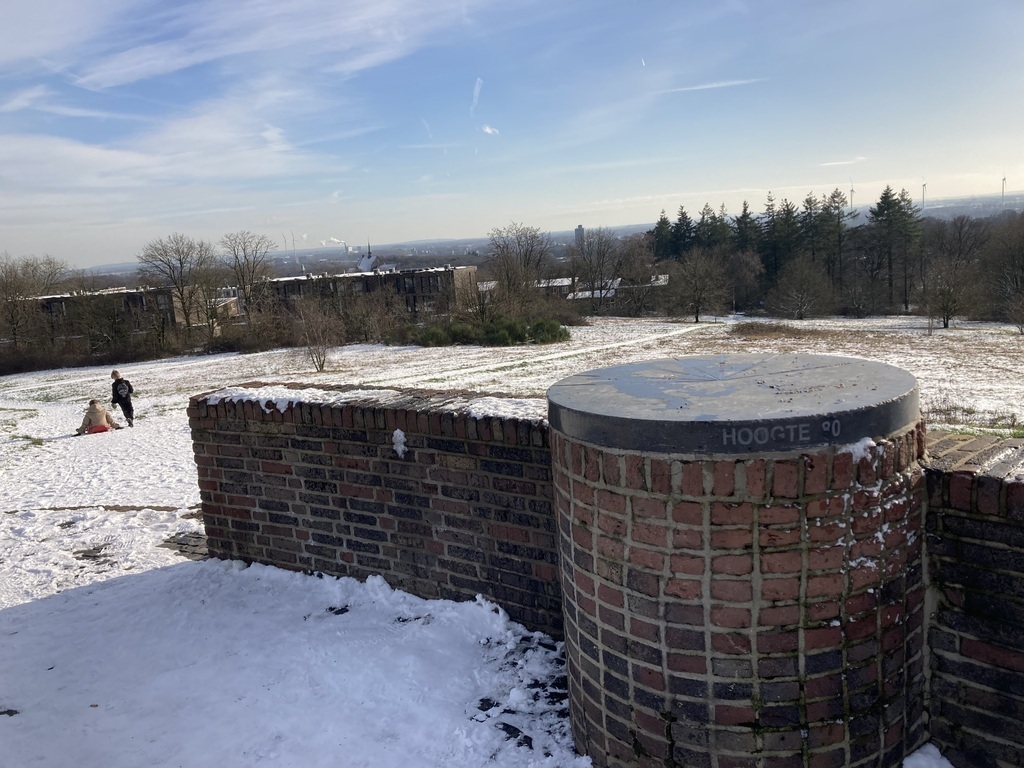 Hoogte 80 - the highest spot in Arnhem at the end of our street