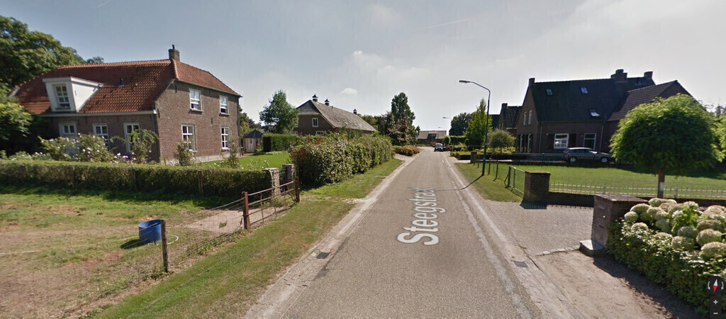 Our street in Goolge Streetview